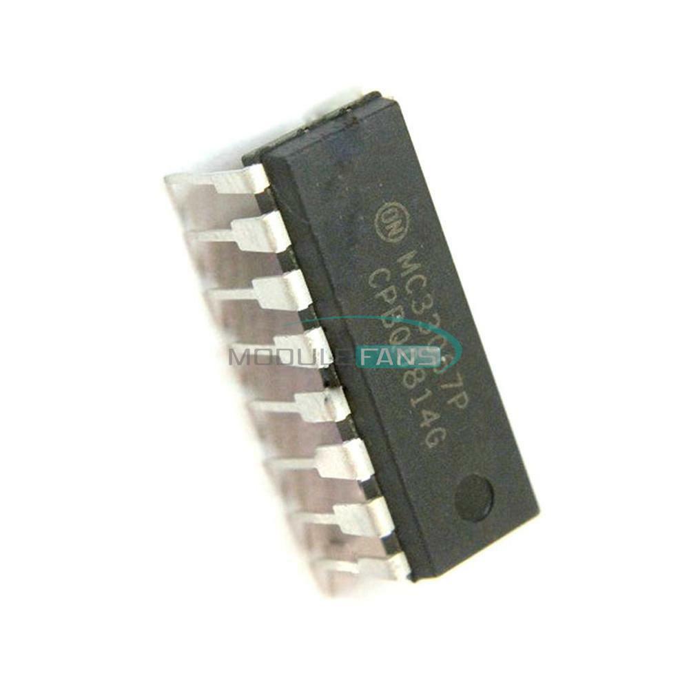 10PCS IC Chip DIP16 MC33067P MC33067 ON Semi Resonant Controller