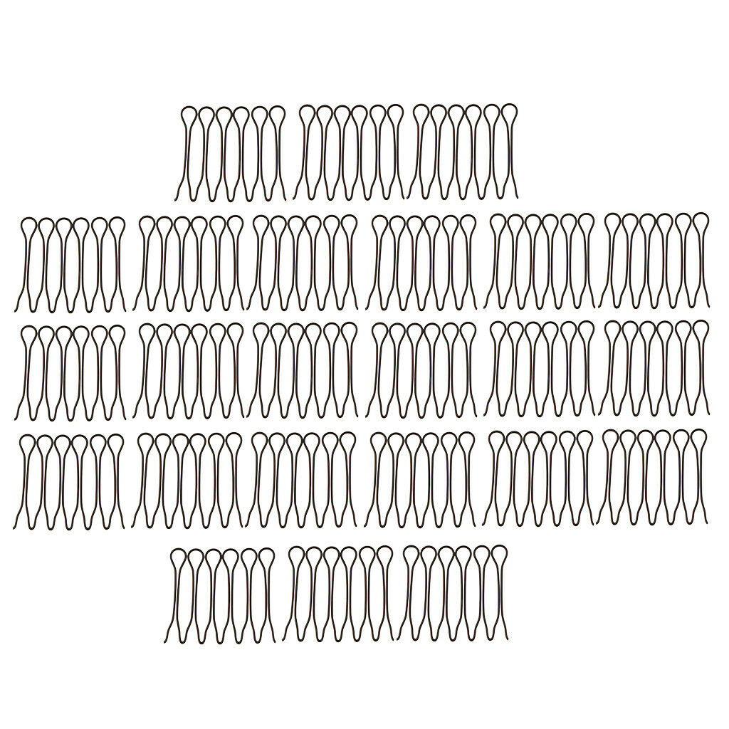 12Pcs Women's Hair Pin U Shape Wavy Clip Mini Bangs Holder Styling Tools