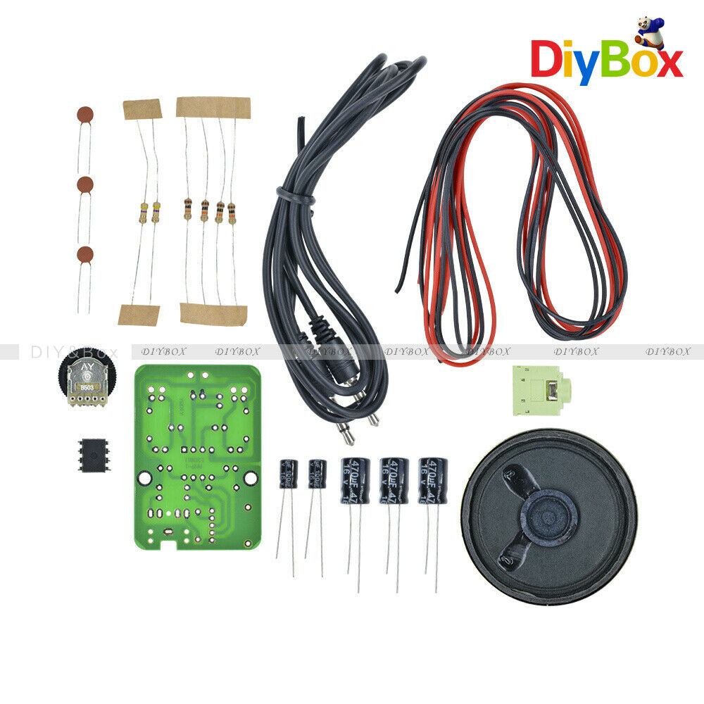 4.5-9V TDA2822M Power Amplifier Module DIY Kit Electronic Production for Arduino