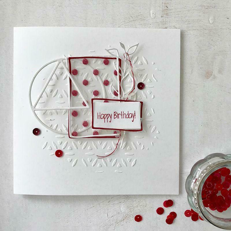 Triangle Metal Cutting Dies Stencil Scrapbooking DIY Album Stamp Paper Embossing