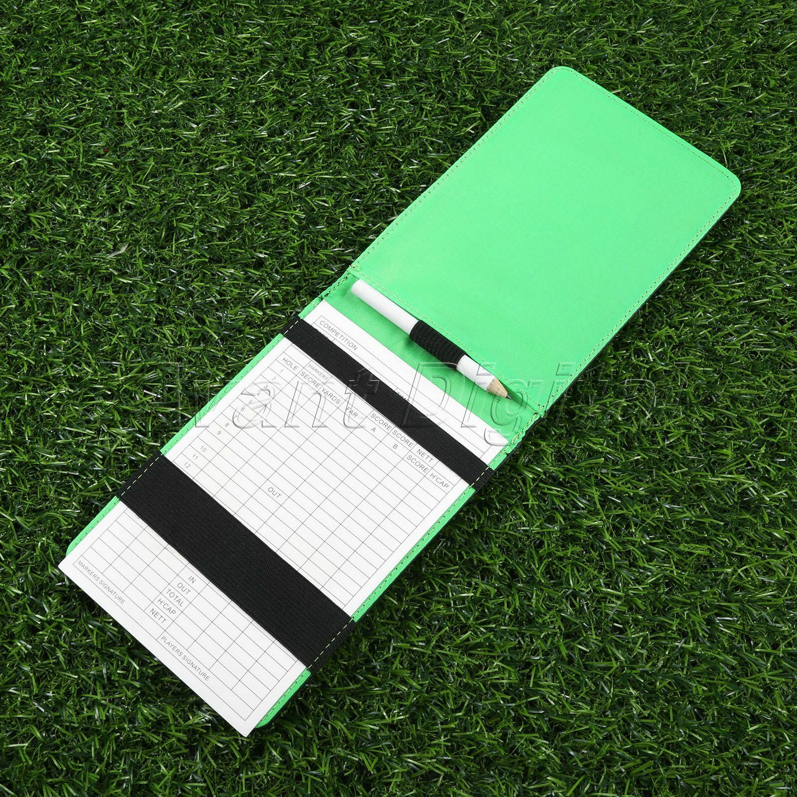 Golf Marke Golf Score Card Holder Golf Score Writing Pen Score Marke Use Tool