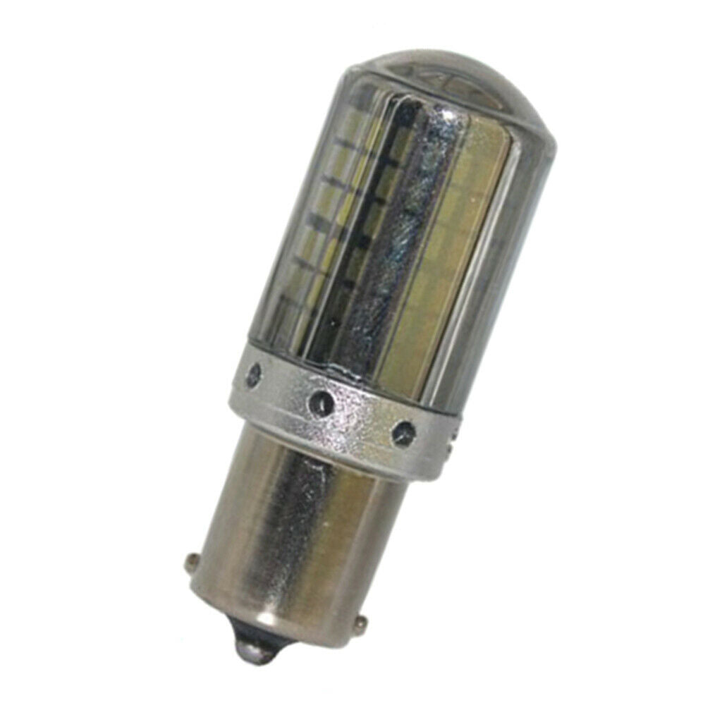 2X BAU15S 3014-144SMD Super Bright Amber LED Bulbs 21W Lamp For Brake Light
