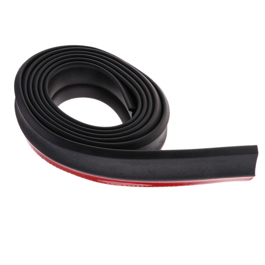 1 piece rubber protection strip for all car bumper skirts lower lip front