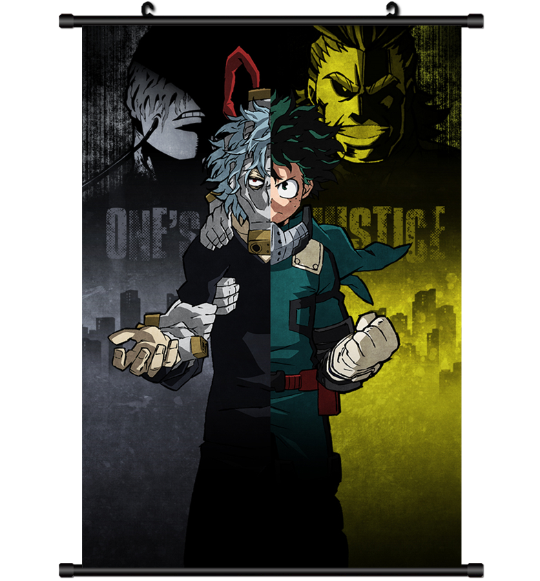 3693 Anime Boku no Hero Academia wall Poster Scroll