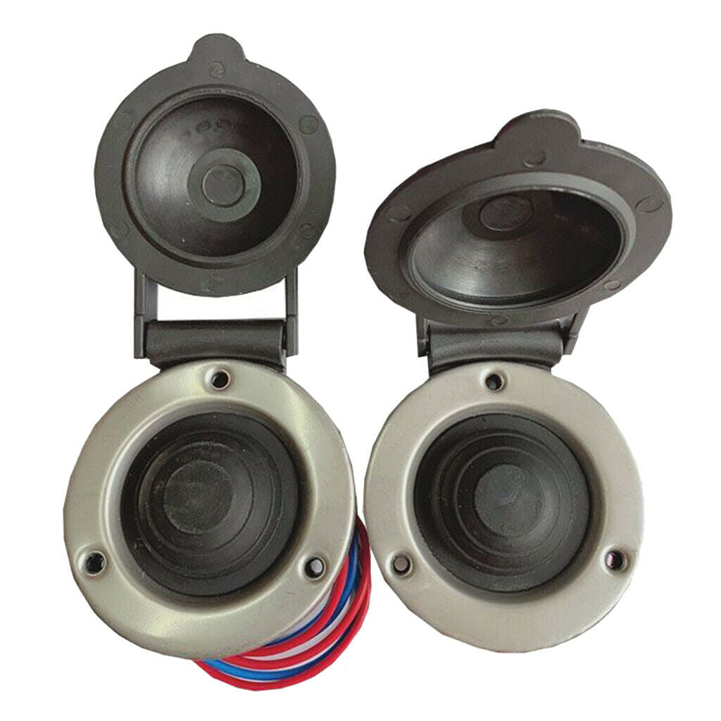 2pcs Marine Anchor Windlass Foot Switch Up & Down On/Off for Boat Yacht DC12/24V