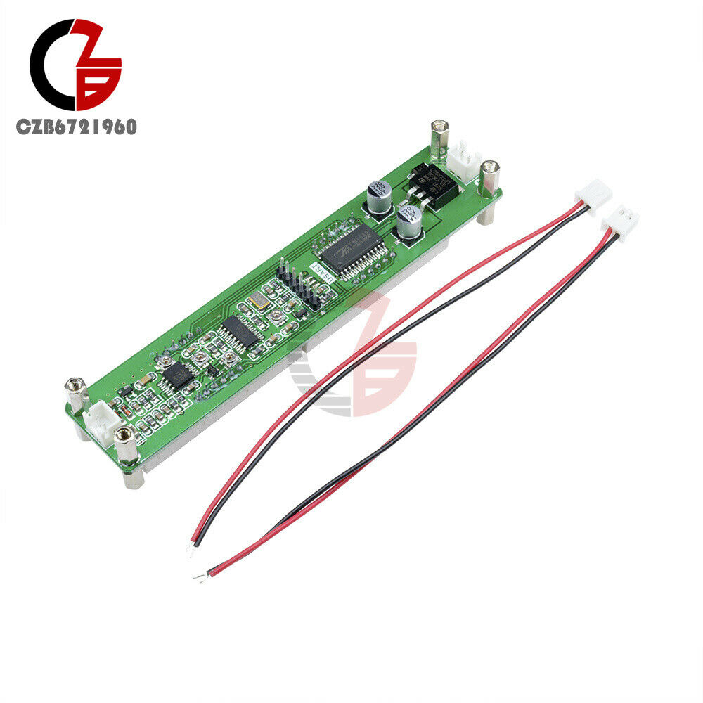 Green RF Signal Frequency Counter Cymometer Tester Meter 0.1-60MHz 20MHz~2.4GHz