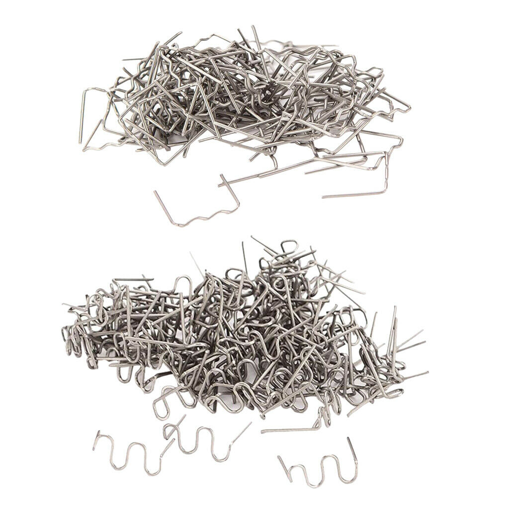 200pcs 0.8mm Mixed Welding Staples for Car Bumper Welder Welding Repairing