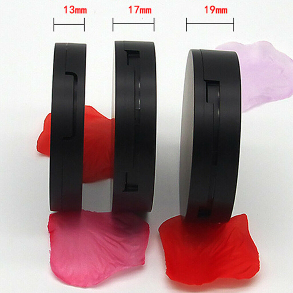2 Pieces Empty Eyeshadow Bread Cosmetic Container, with Inner Mirror