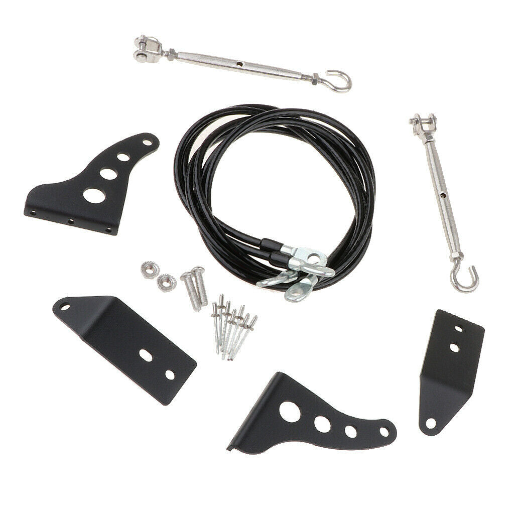 Adjustable Limb Riser Kit with Jungle Protection for Wrangler Jk07-17