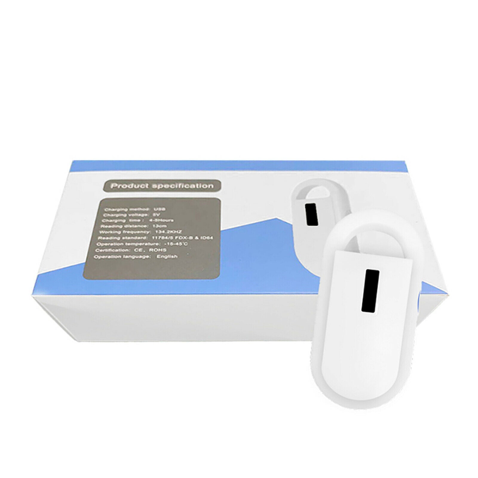 Pet Microchip Scanner EMID Reader 125Khz ISO 11784/11785 FDX-B for Dogs Cats