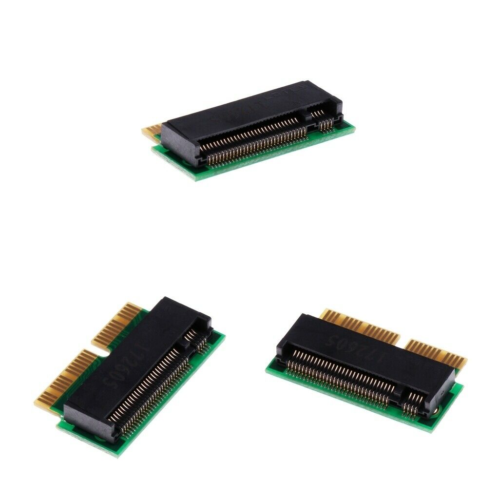 3Pcs 12+16pin to M.2 NGFF M-Key SSD Convert Card for 2014 2015 Macbook A1465