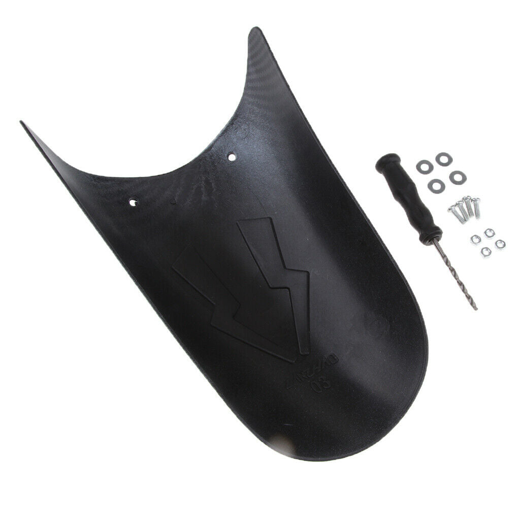 Motorcycle  Extender Front Mudguard Extension Carbon Fiber Type 3