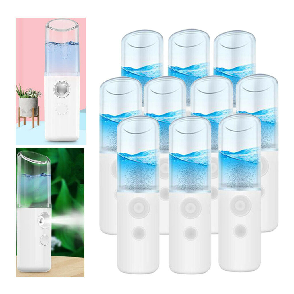 10 Pcs Handy Nano Mist Atomization Moisturizing Eyelash Extensions Skin Care
