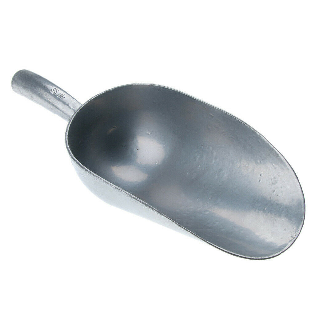Pet Food Scoop- Bar Ice Shovel Metal, Large