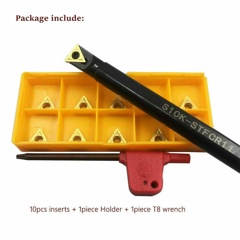 91° S10K-STFCR11 Internal Turning Tool Holder Boring Bar+TCMT110204 BP010 insert