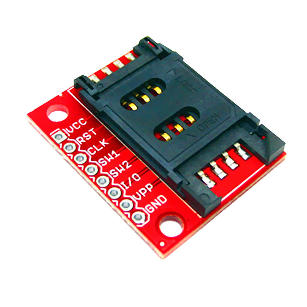1 piece SIM Card Socket Breakout Module Sensor Module Development Board