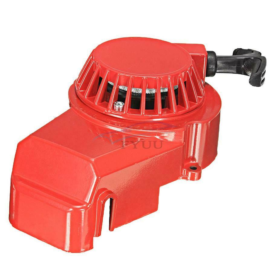 1x Red Metal Pull Starter 47cc 49cc For 2 Stroke Engine ATV Motorcycle Scooter