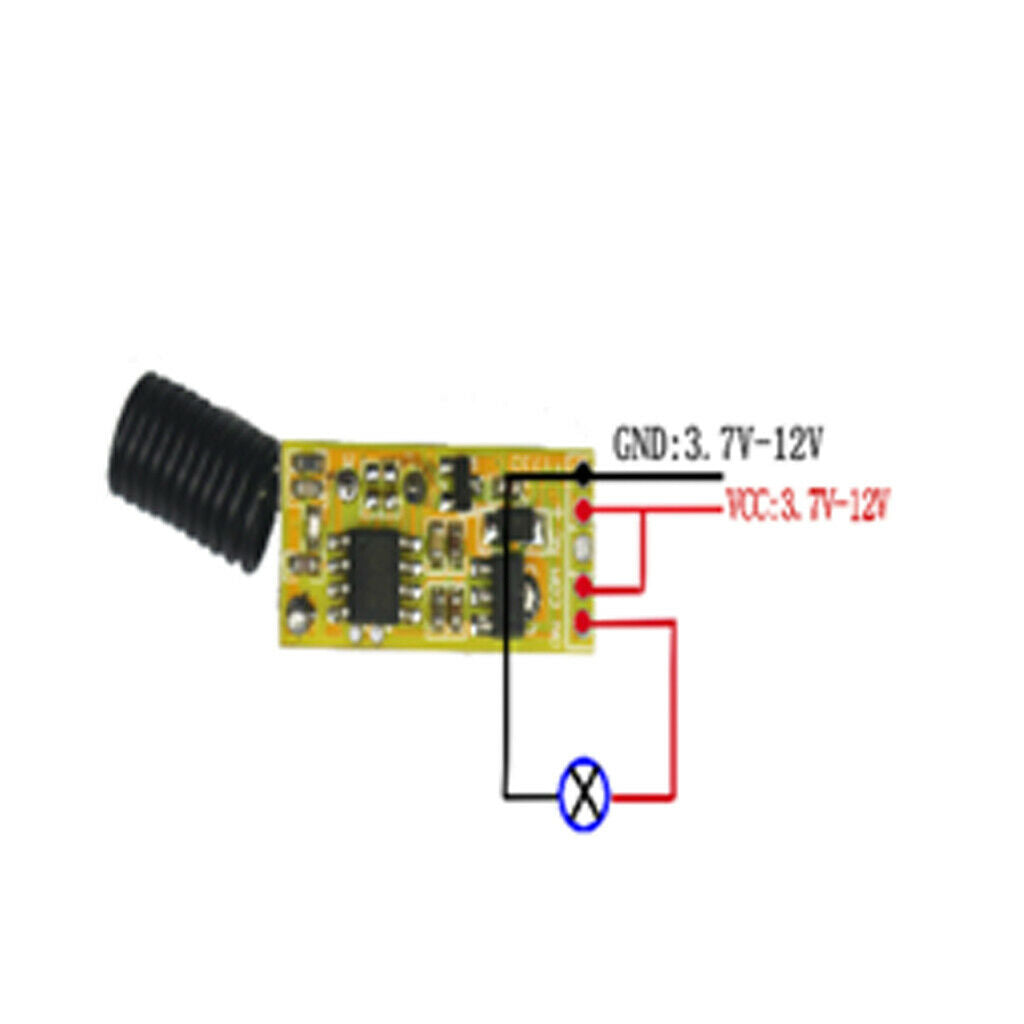 433mhz light switch radio remote control switch with receiver modules