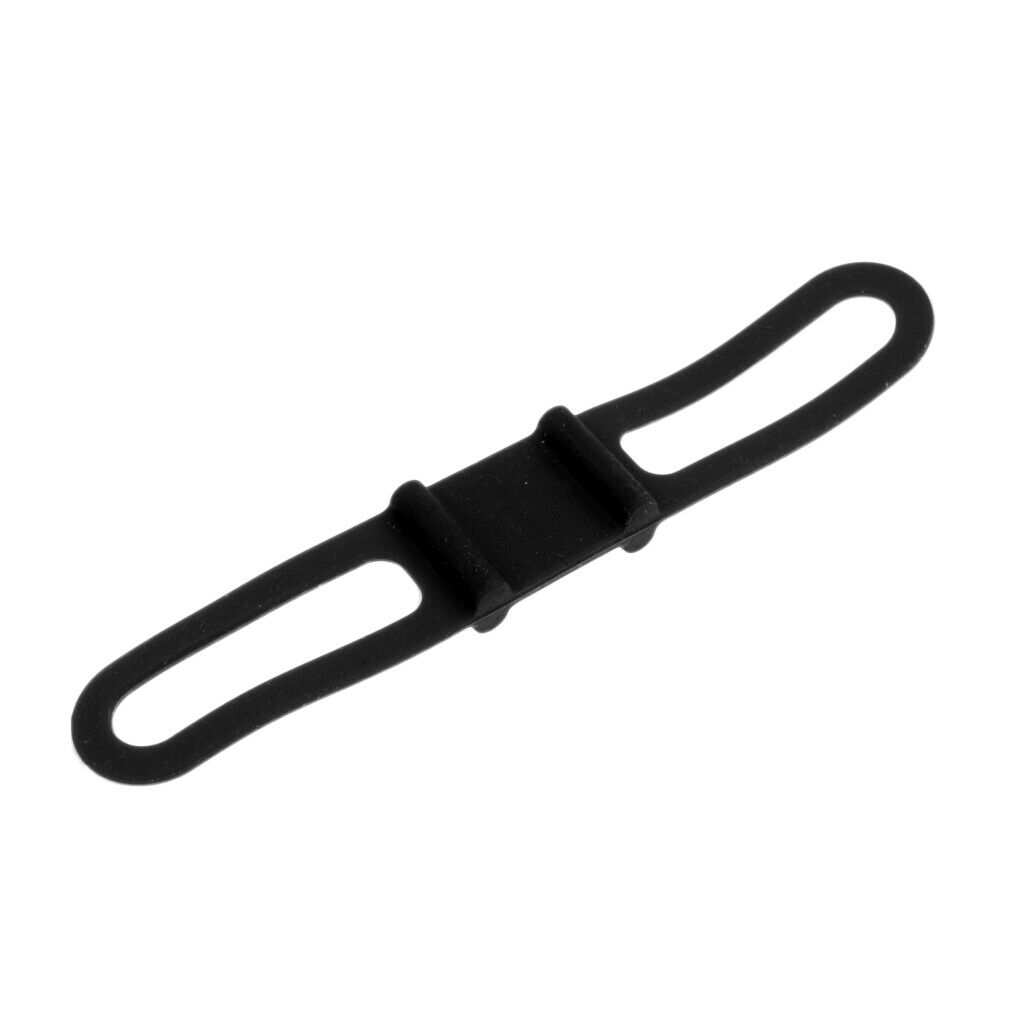 4x Elastic Bike  Flashlight Torch Strap