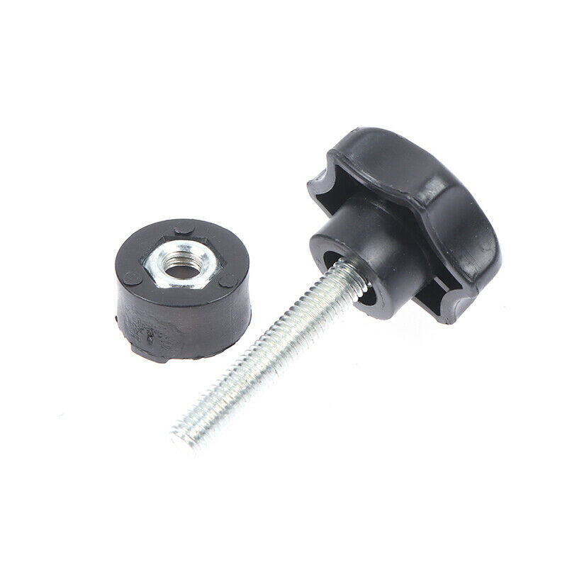 Tighten the guiding rule screw with the pressing screw of the manual ceramic KX