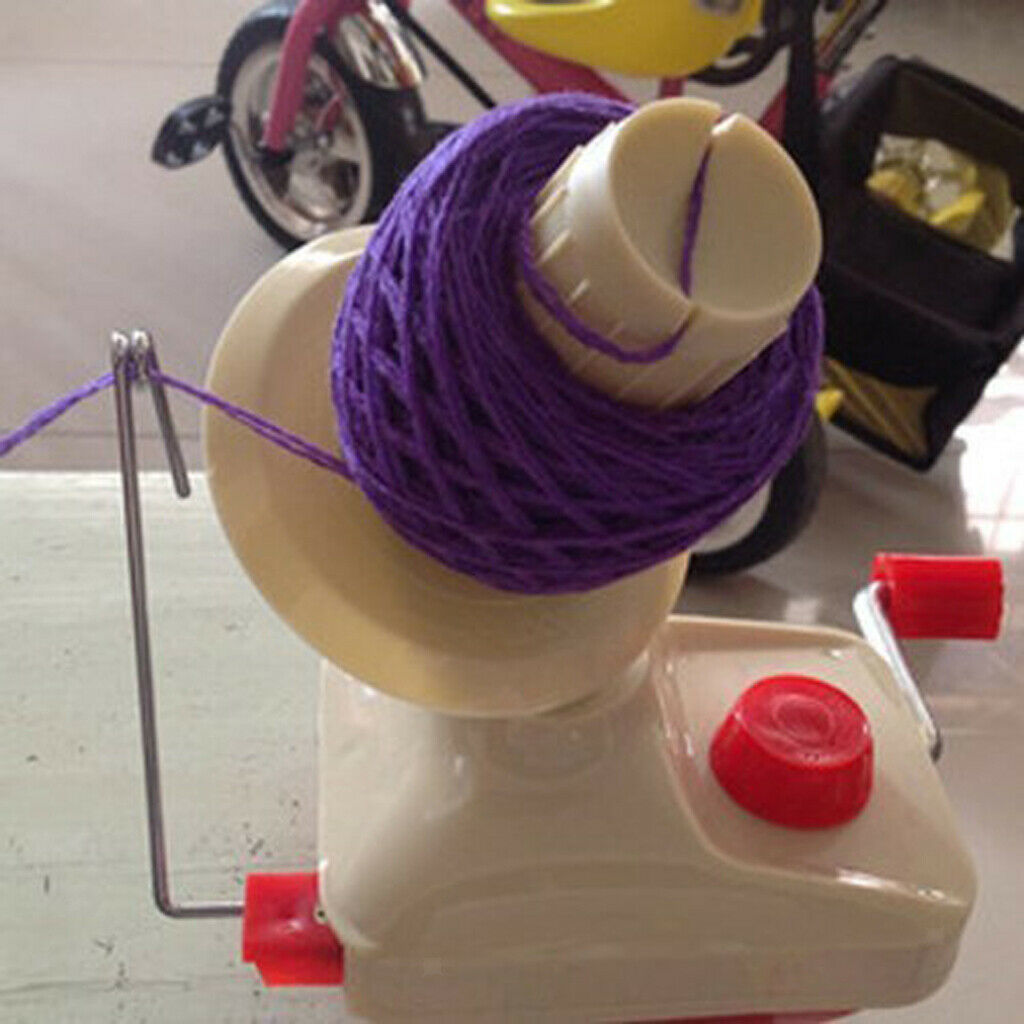 Portable Large Jumbo Wool Winder Yarn Fiber Winder Easy to Use Hand Operated