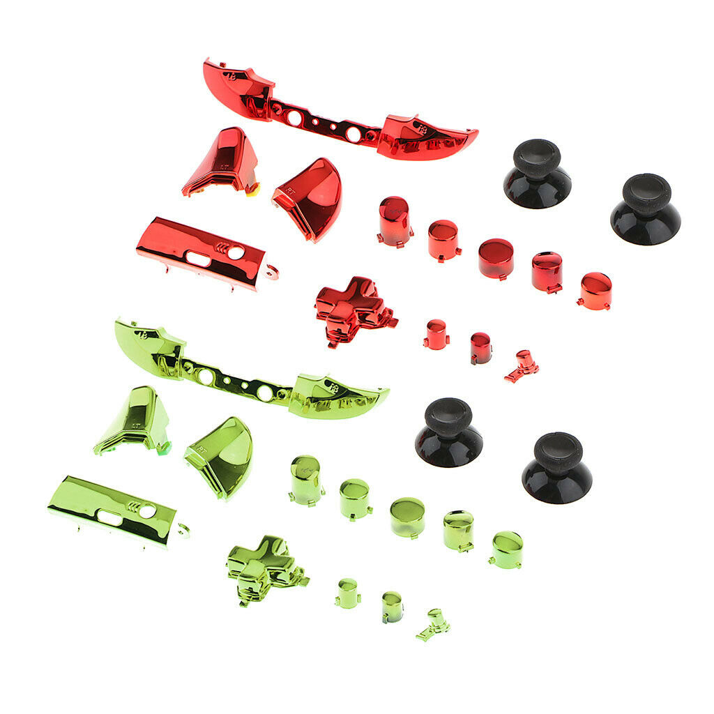 2 X Thumbstick Analog Stick  ABXY Button Set for  One S Controller