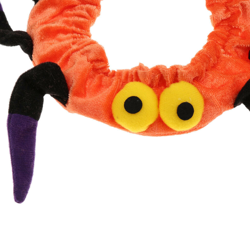 Adjustable Dog Cat Supplies Halloween Christmas Accessories Spider Collar
