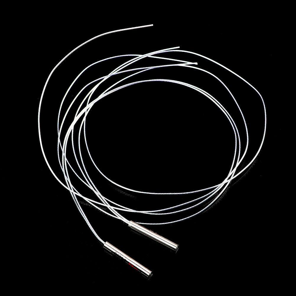 2pcs PT100 Temperature sensor waterproof platinum resister thermal resist.l8