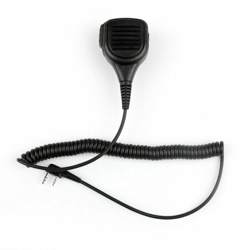 1X K-SM06 2 Pin Handheld Waterproof Speaker MIC For Kenwood BaoFeng UV-5R AT2