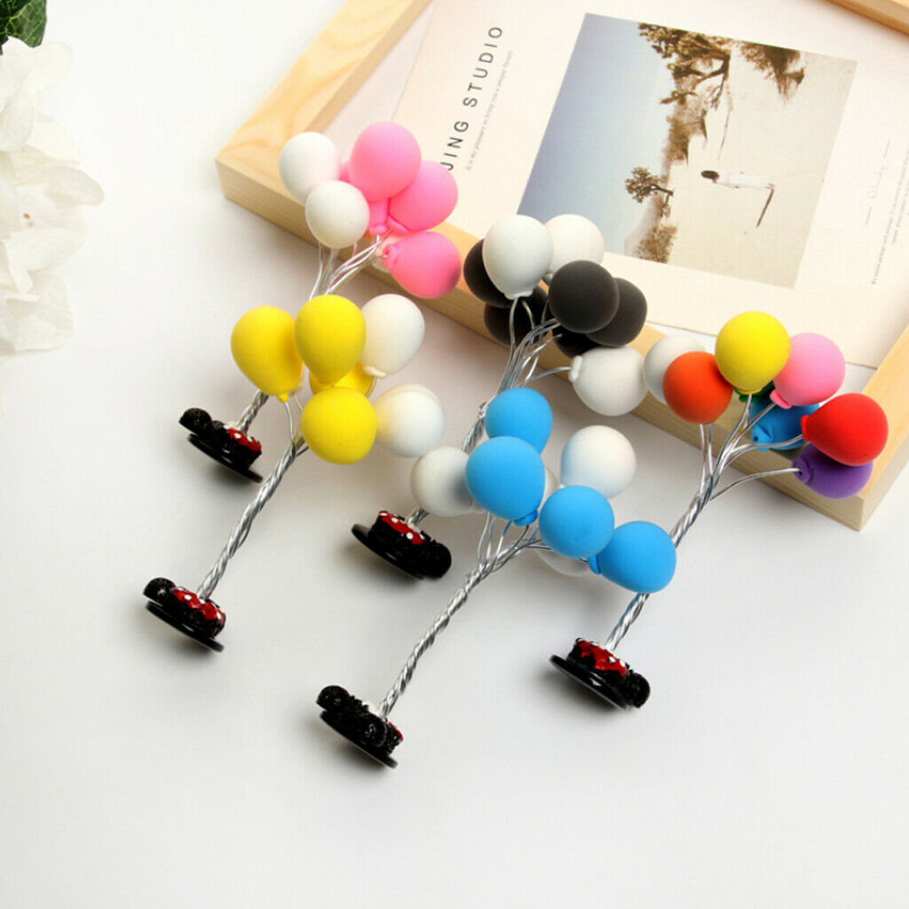 2x Car Interior Dashboard Creative Personality Balloon Decoration Ornament