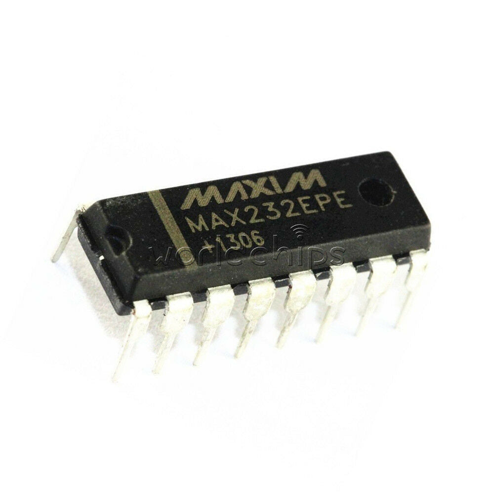 5Pcs MAX232 RS232 IC 232 DRIVER RECEIVER TTL Converter Best