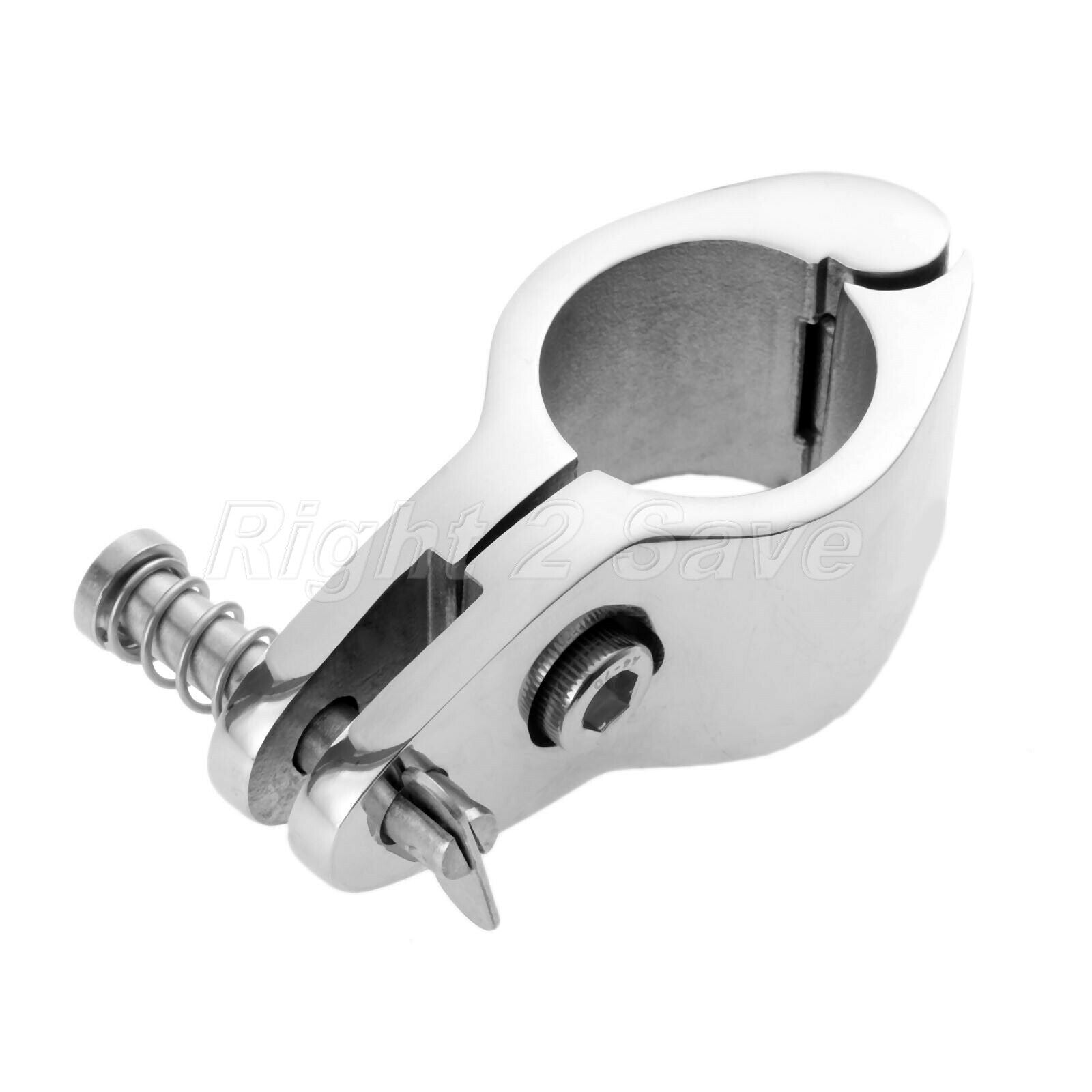 1" Boat Marine Stainless Hardware Fittting Bimini Top Jaw Slide Hinged Adapter