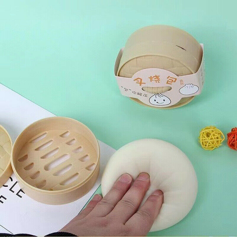 Steamed Stuffed Bun Squeeze Simulation Slow Rebound Decompression Spoof ToyBDAU