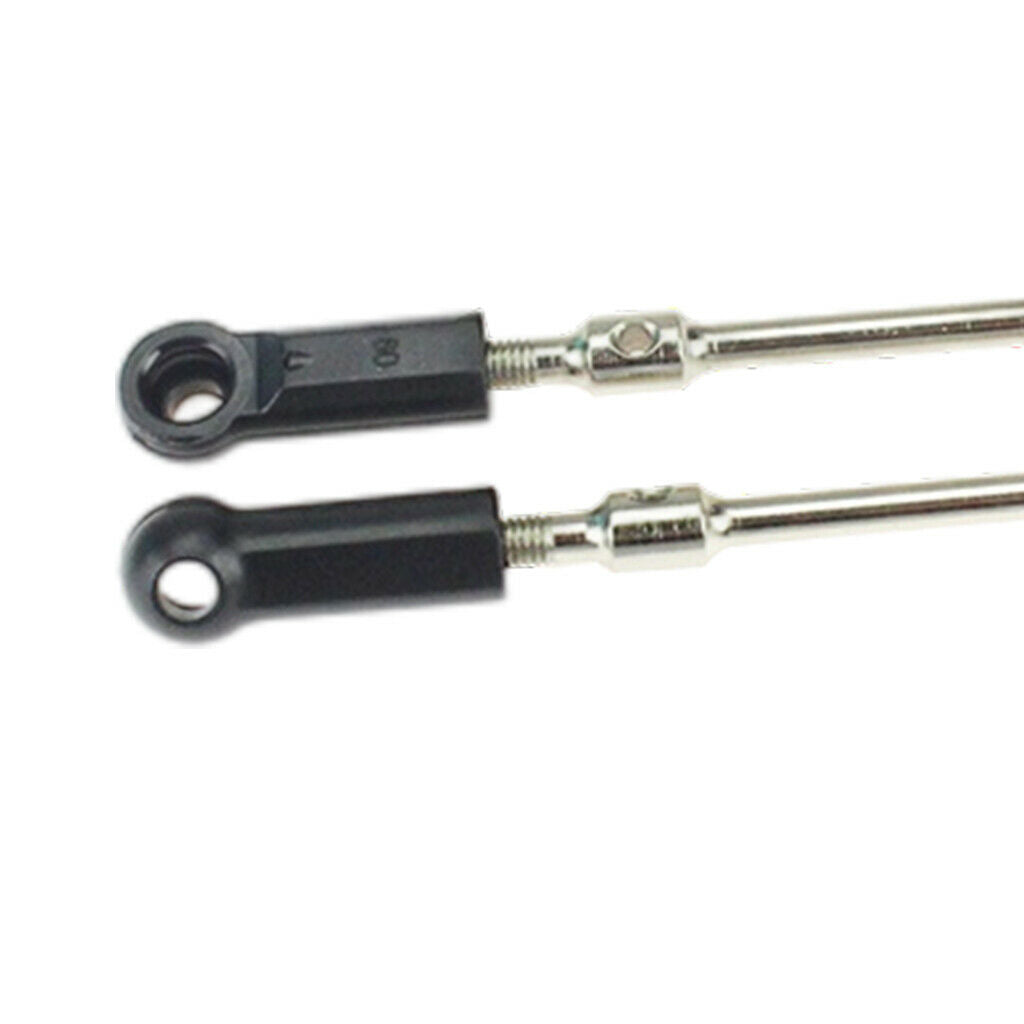 2pcs 1:10 RC Steering Link for WLtoys 104001 Crawler Car Buggy DIY Accessory