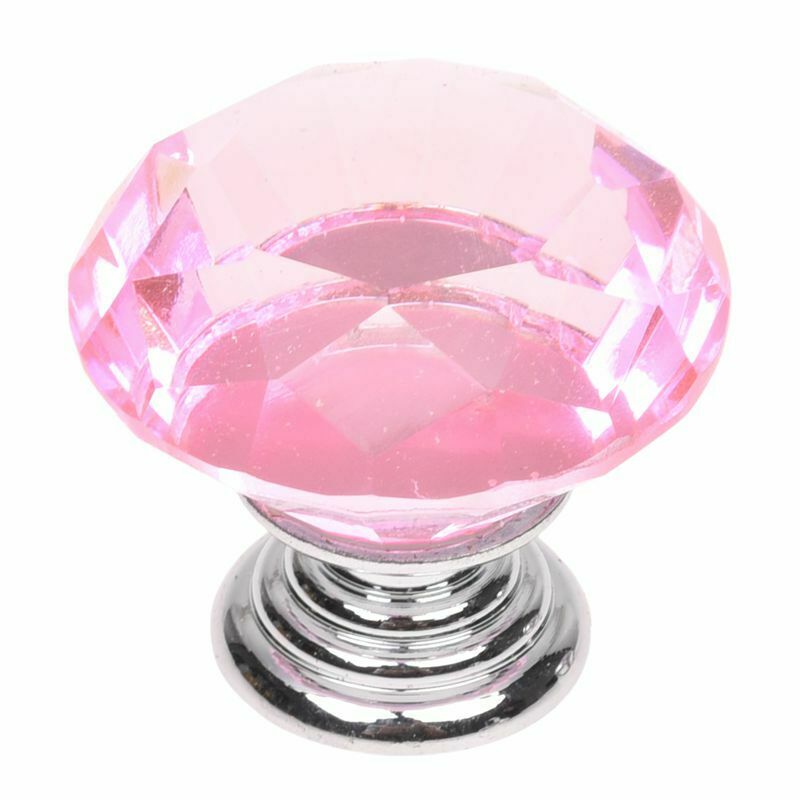Handles door Crystal knobs cabinet der furniture closet Cabinet 30 mm Knob - pG7