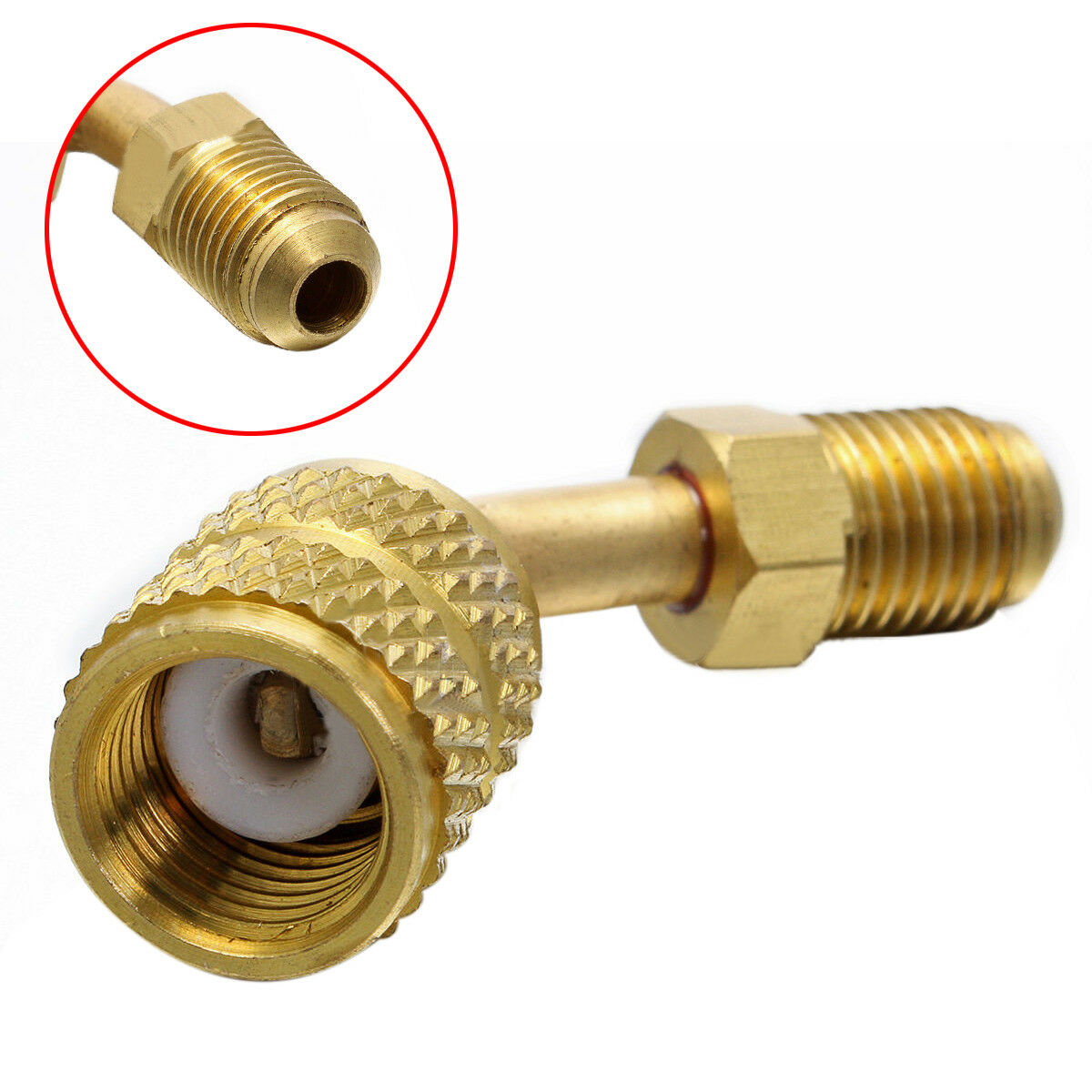 R410A Gauges Hose Air Conditioner Refrigeration Adapter Connector Adapto_M!