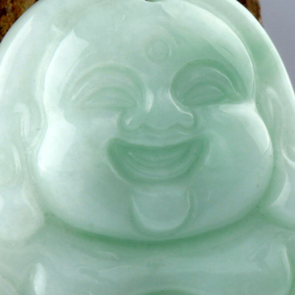 Certification100% natural A jadeite jade Maitreya Buddha belly jade jade pendant