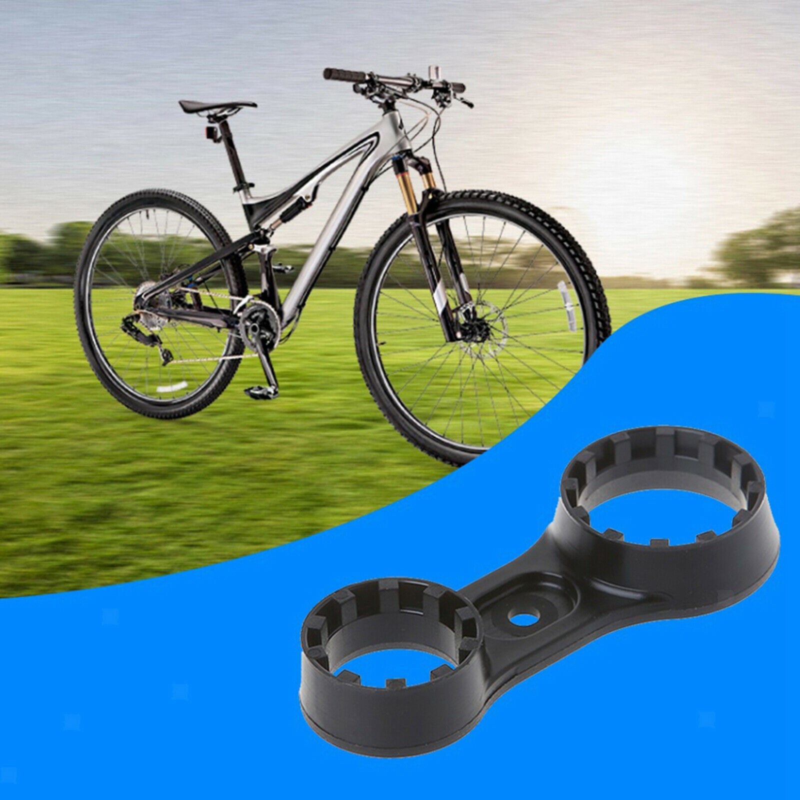 Practical Bicycle Fork Wrench Front Forks Spanner Compatible with SR Suntour