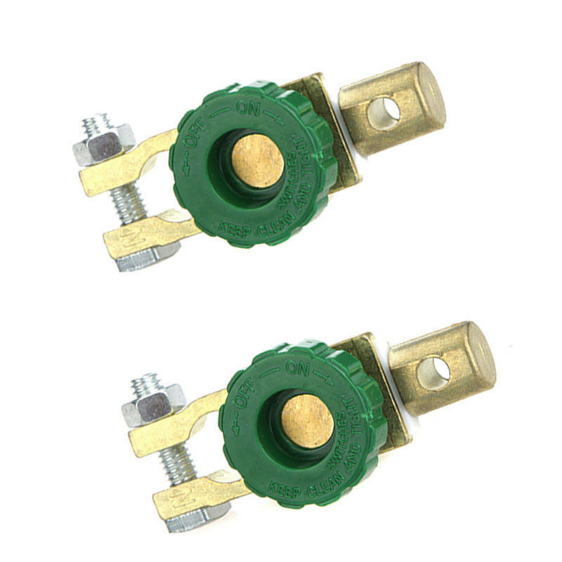 Car Battery Link Terminal Quick Cut-off Disconnect Master Kill Shut Switch Solid