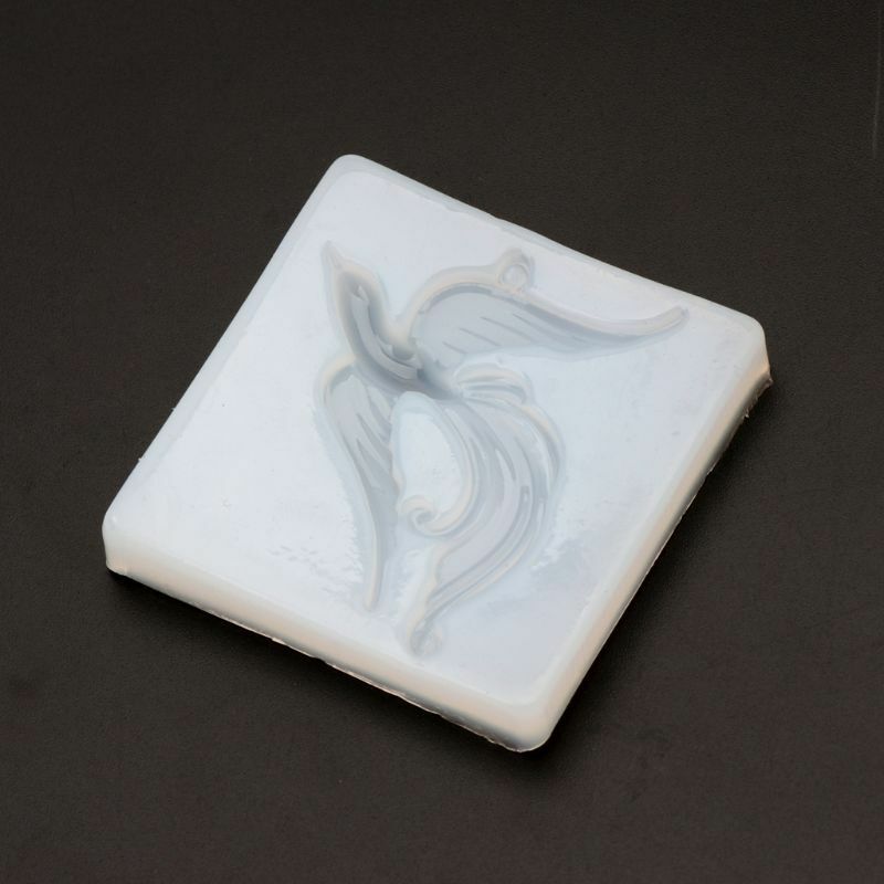 Beatuy Bird Phoenix Pendant Jewelry Silicone Mold Craft Tool Jewelry Making DIY