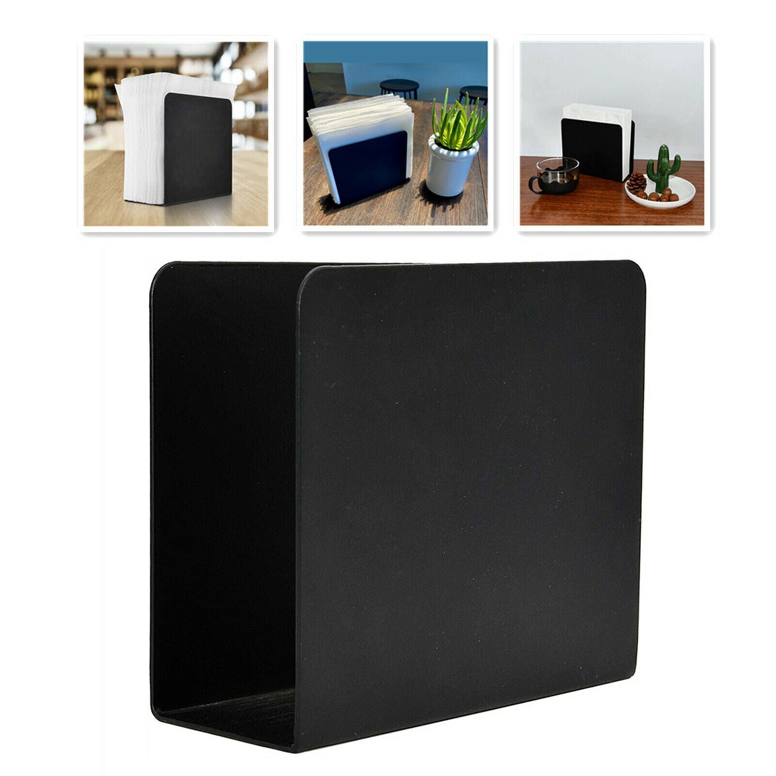 Acrylic Napkin Holder Box Tissue Holder Space-Saving for Kitchen Living Room