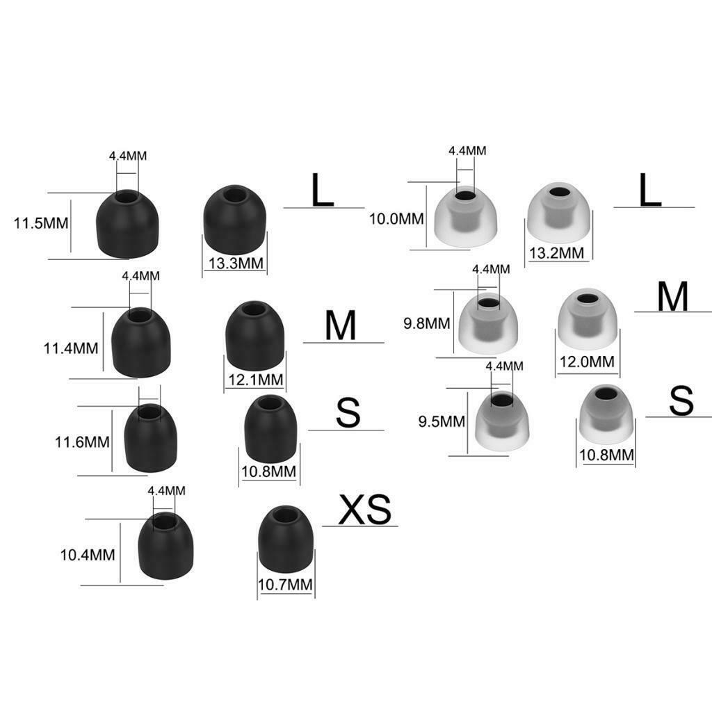 Pair In Ear Earphone Cover Replacement Silicone   Earbud for   WF-1000XM3