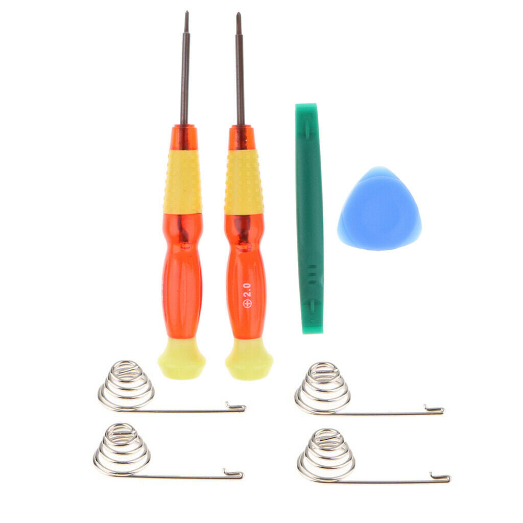 4x Battery Terminal Spring Contacts for  Controller+Screwdriver Kit