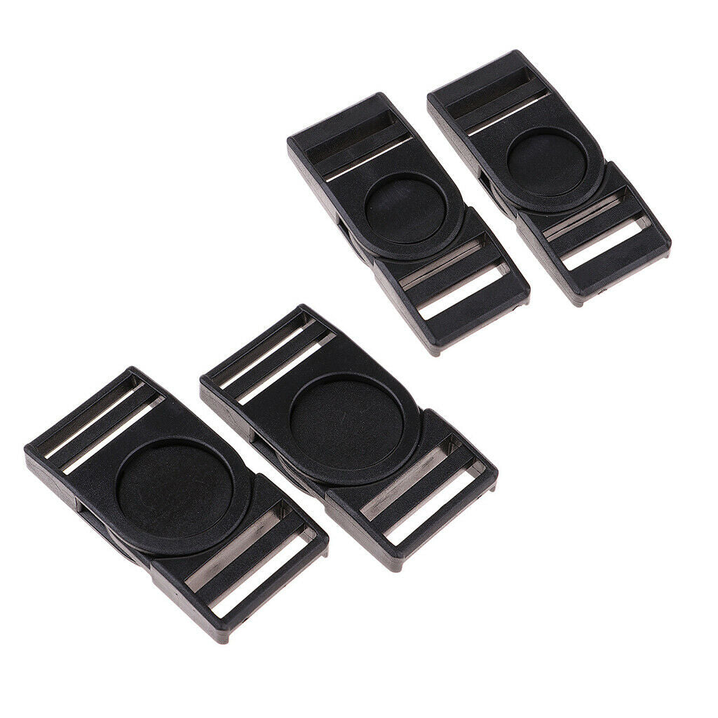 10pcs Plastic Release Buckle for Paracord Bracelet Backpack Webbing Strap