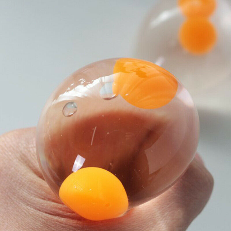 1pc Egg Splat Ball Toys Stress Relief Eggs Yolk Ball Children Stress Reli.l8