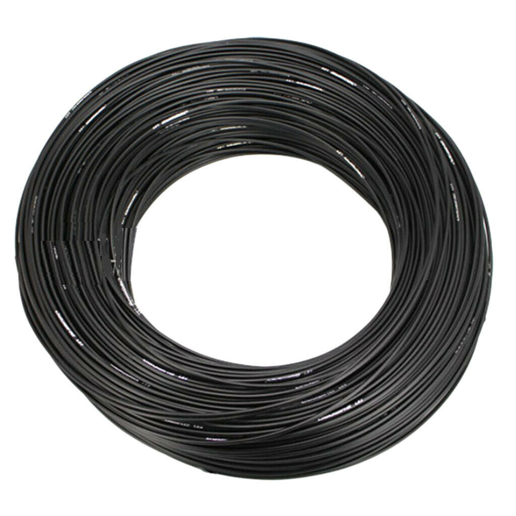 Universal Bike Cable Housing Outer Casing 16ft Hose 5mm Dia. Wire Wrap Hose