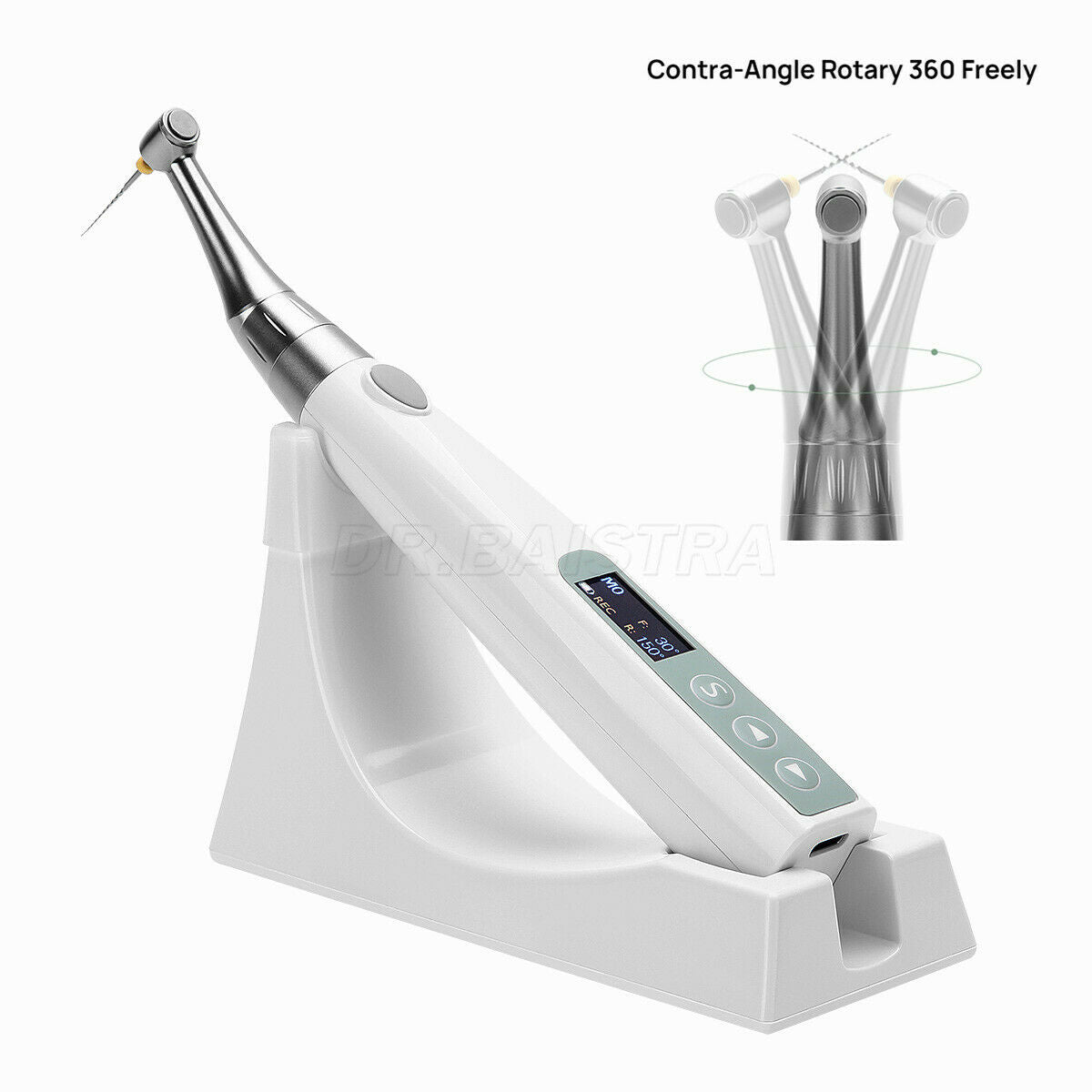 Dental LED Wireless Endo Motor Handpiece with Apex Locator + NiTi Super File
