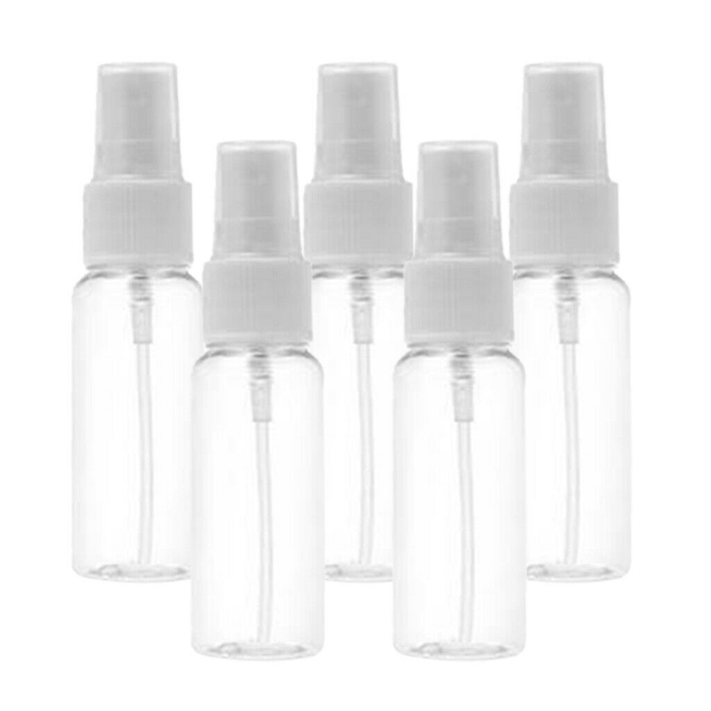 30 Pieces Clear Empty Bottle Cosmetic Atomizer Bottles Pump Reusable Travel