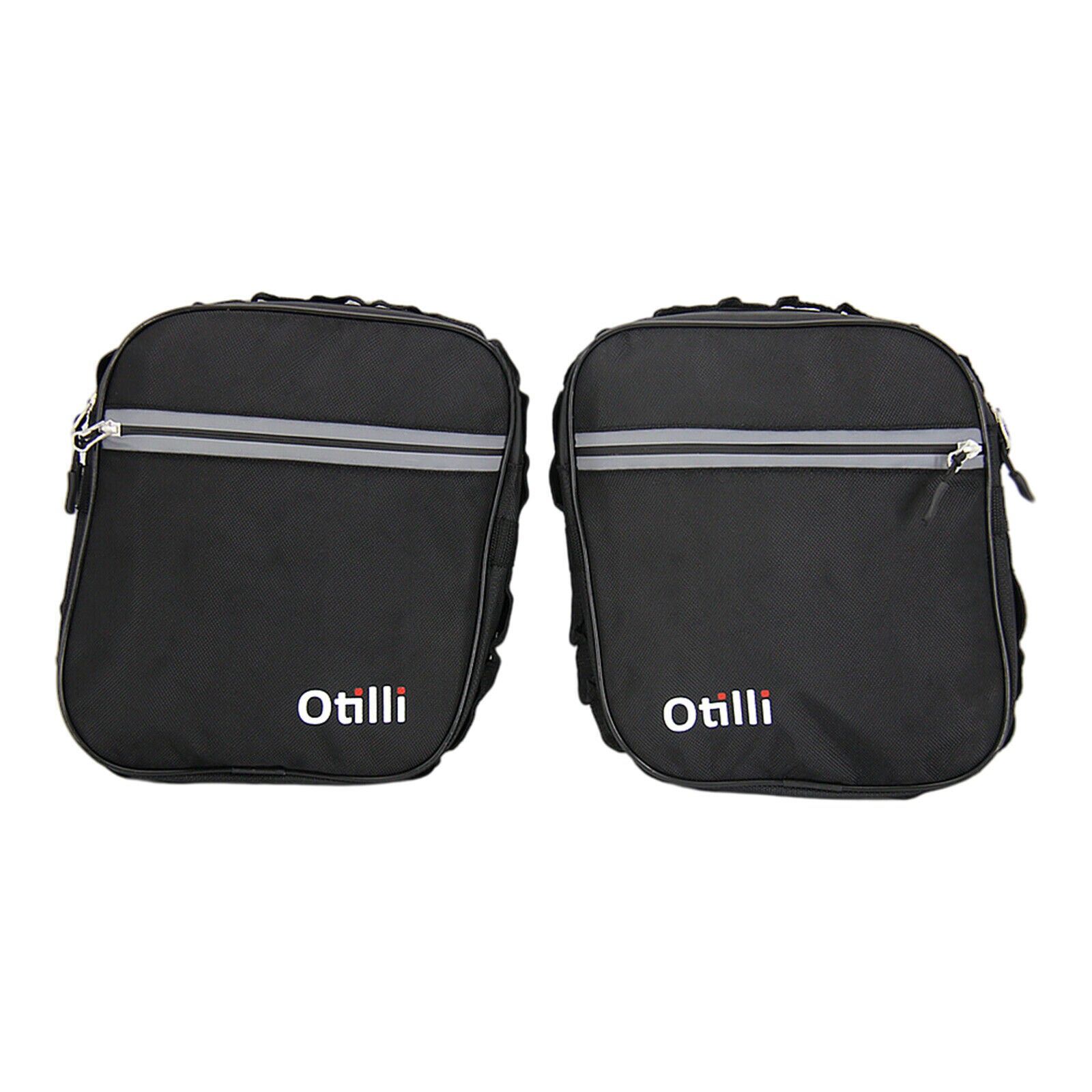 1 Pair Motorbike Waterproof Frame Crash Bar Bags for BMW R1200RT Black