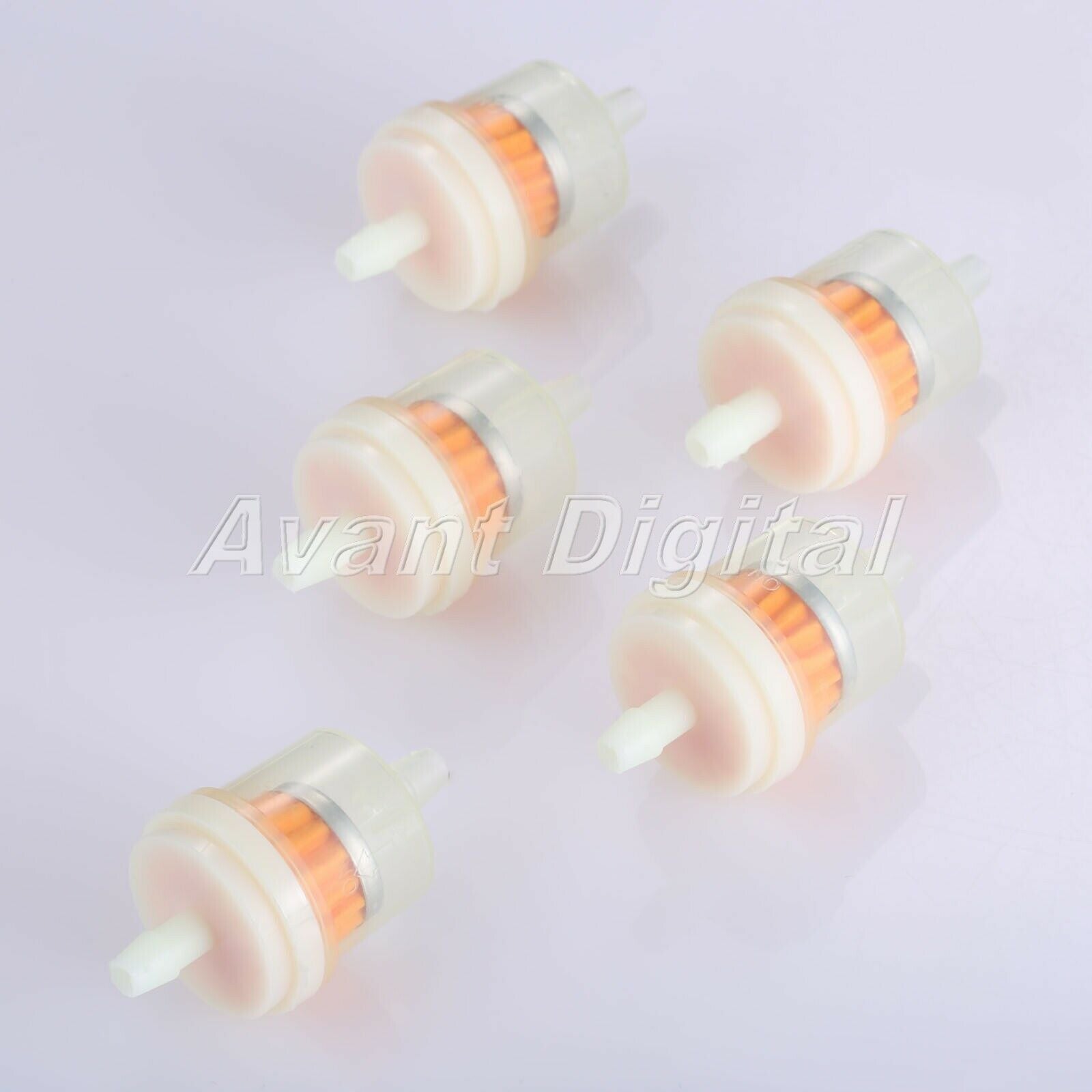 5x 6mm Oil Fuel Filter Cleaner 0.24" Pit Dirt For Motorcycle Bike ATV Trace Bike